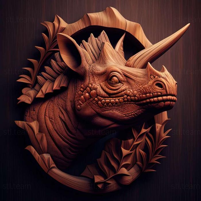 3D model Ojoceratops (STL)